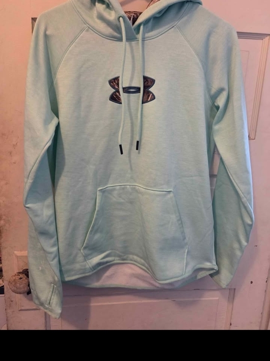 Under Armour Other - Under Armour Teal and Camo ColdGear Hoodie